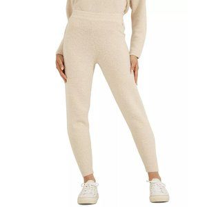 GUESS Es Reeda Jogging Pants Cream White Multi - NWT